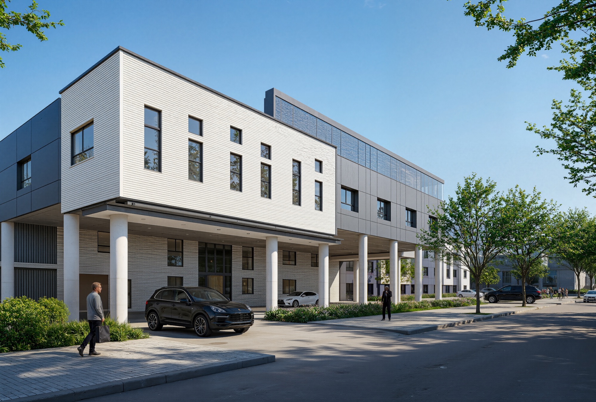 Emerald Park front entrance rendering